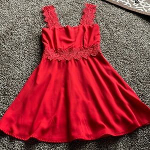 Red Lulu’s Dress